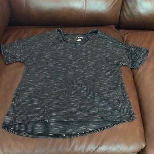 A black te-shirt